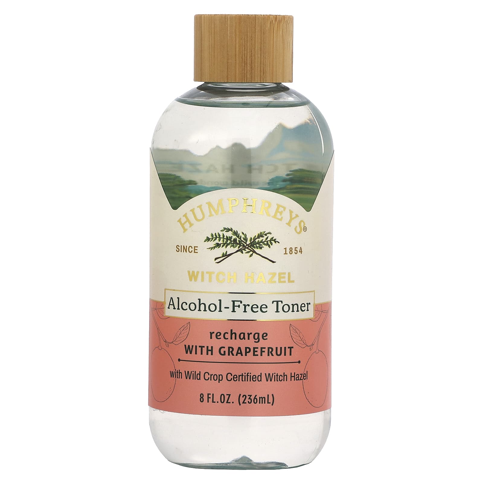 Wild Recharge Witch Hazel Toner with Grapefruit, 8 fl oz (236 ml) - Image 1