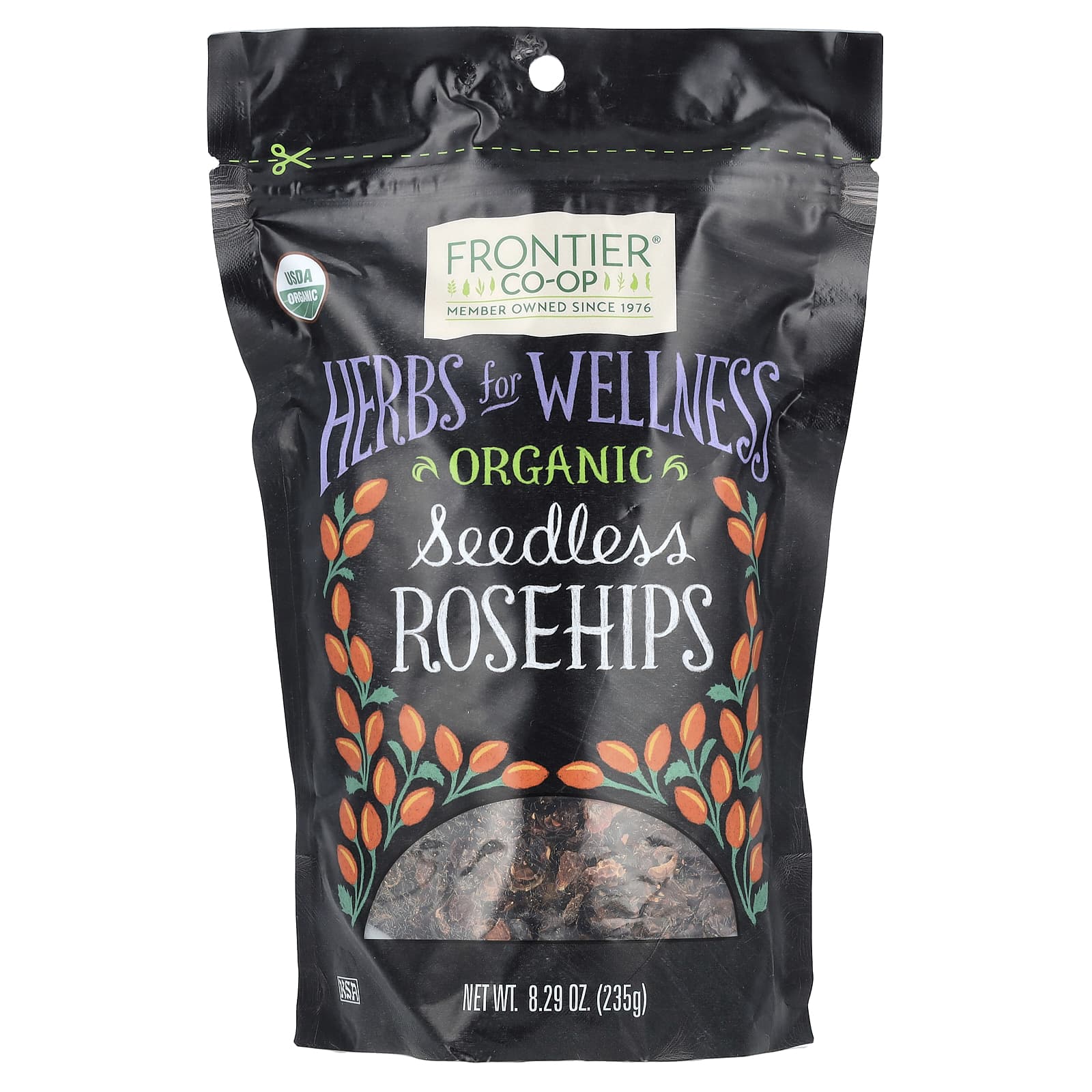 Organic USDA Certified Rosehip Powder for Wellness - Image 1