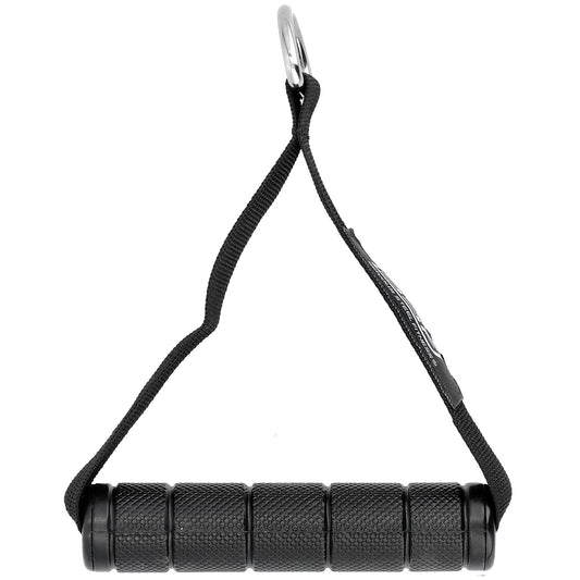 Serious Steel Fitness, Nylon D-Handle, Black, 1 Count - Image 1