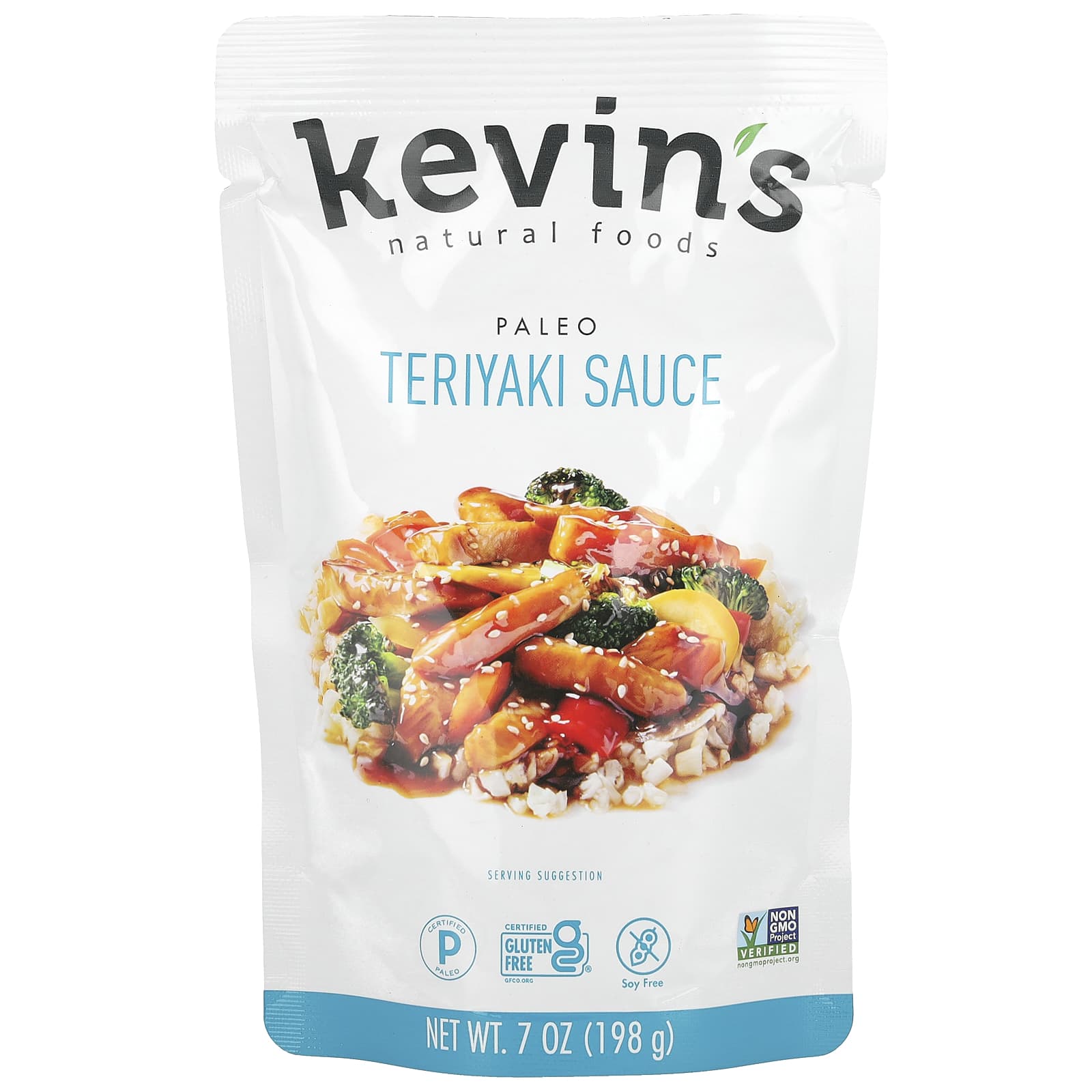 Kevin's Natural Foods, Teriyaki Sauce, 7 oz (198 g) - Image 1