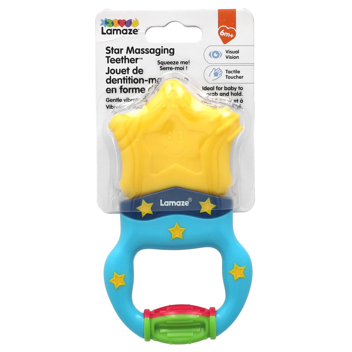Lamaze, Star Massaging Teether, 6 Months+, 1 Count - Image 1
