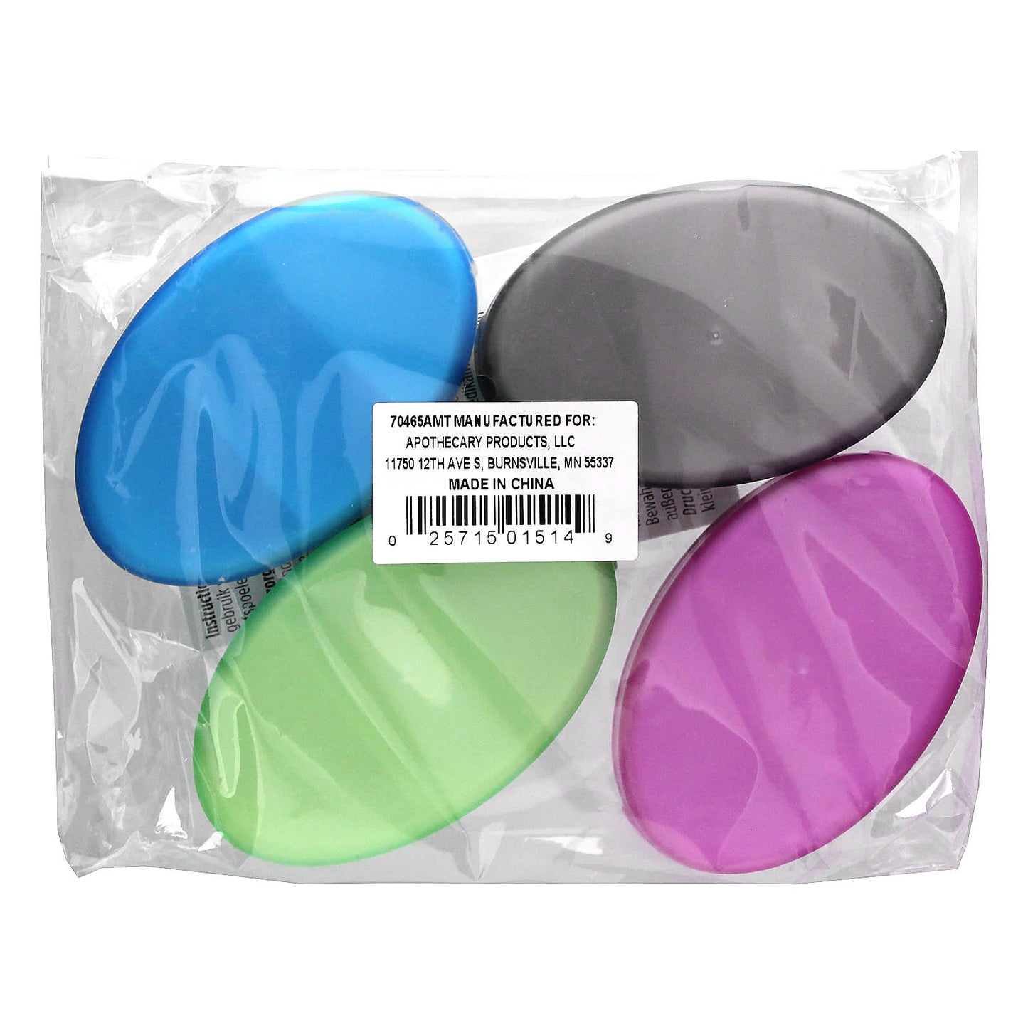 Ezy Dose Oval Pill Containers, 4 Count - Easy Medication Organization - Image 2