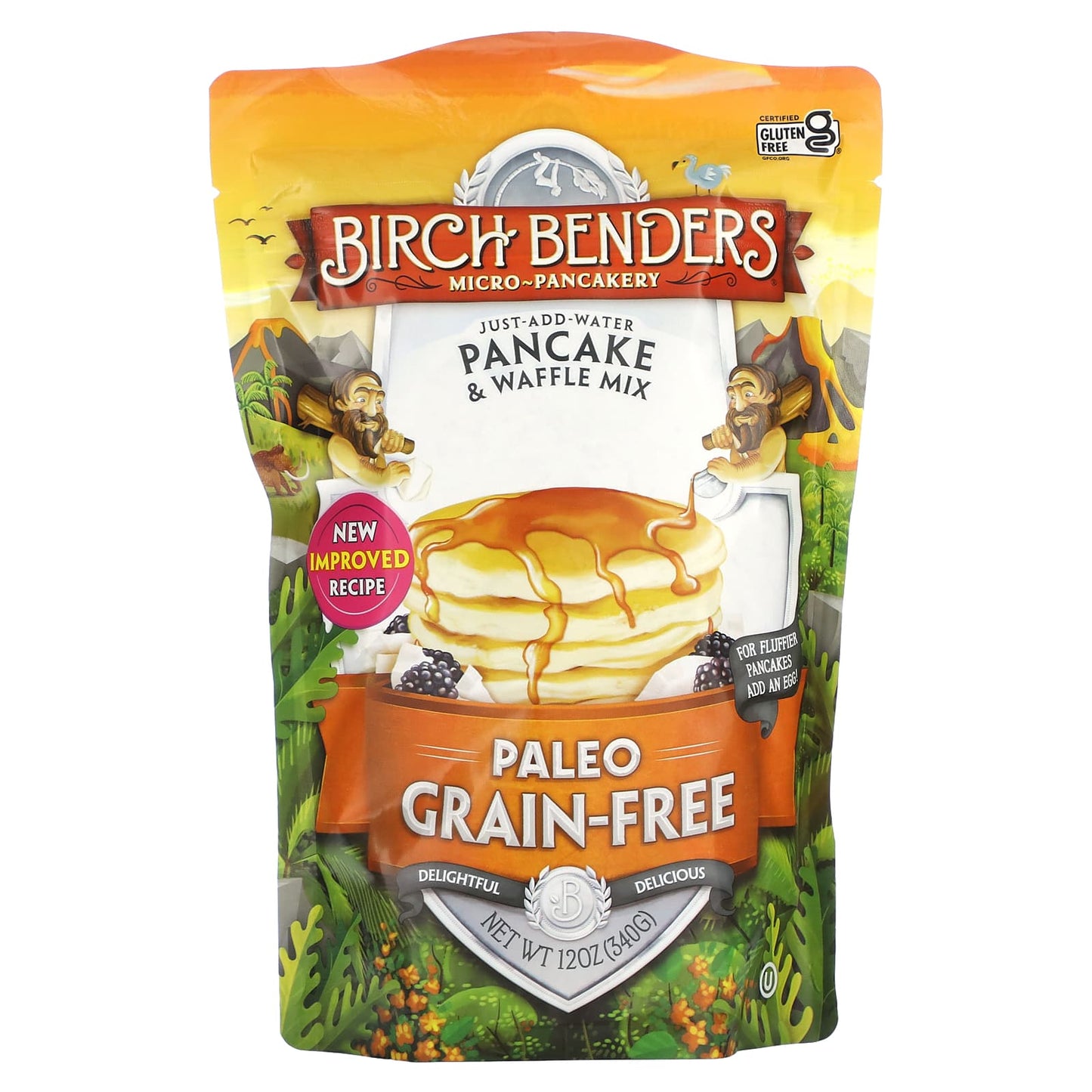Paleo Grain-Free Pancake & Waffle Mix | Certified Gluten-Free - Image 1