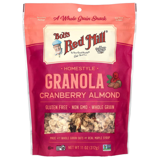 Whole Grain Cranberry Almond Granola by Bob's Red Mill - 11oz - Image 1