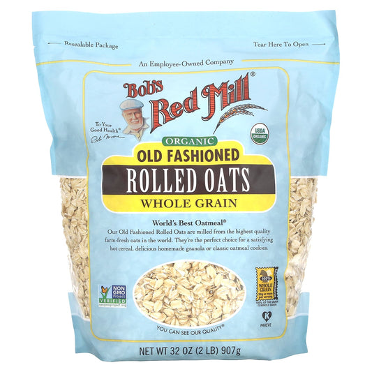 Organic Old Fashioned Rolled Oats for a Satisfying Breakfast - Image 1