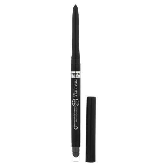 L'Oréal, Infallible Grip, 36 HR Gel Mechanical Liner, 200 Intense Black, 0.011 oz (0.324 g) - Image 1