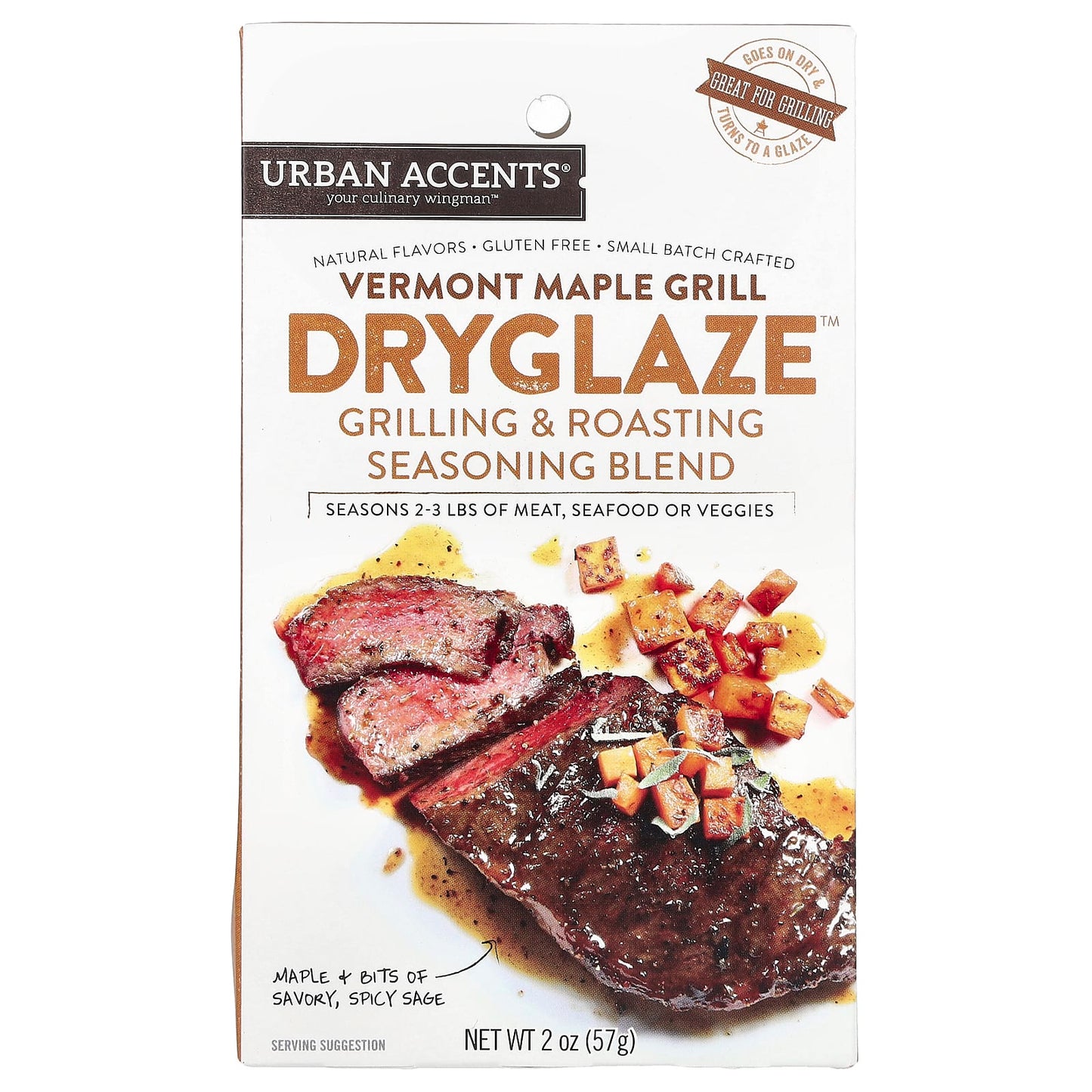 Urban Accents, Dryglaze™, Vermont Maple Grill, 2 oz (57 g) - Image 1