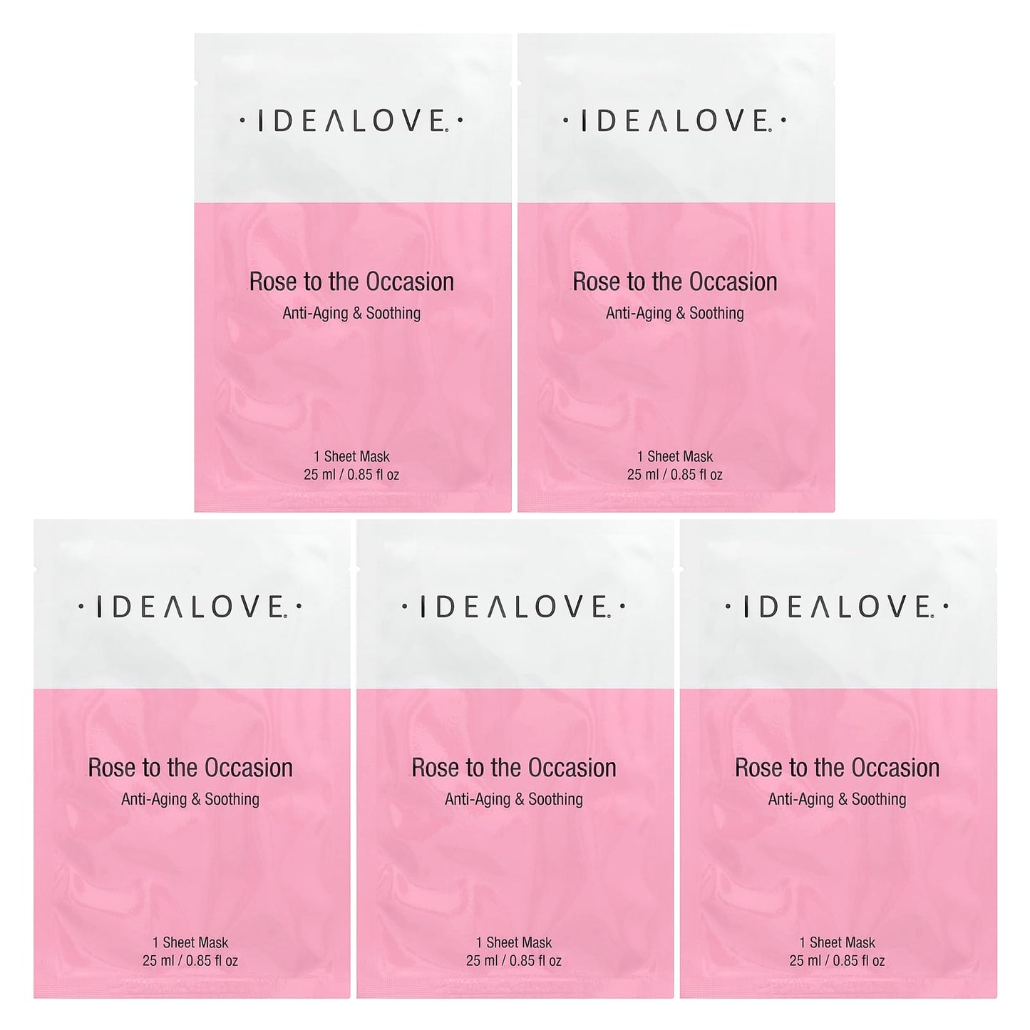 Rose to the Occasion Anti-Aging & Soothing Sheet Masks by Idealove - Image 1