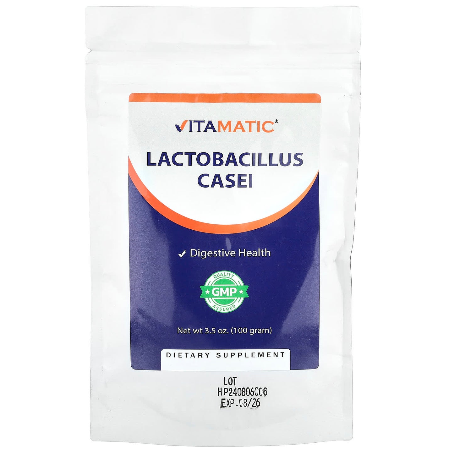 Vitamatic, Lactobacillus Casei, 3.5 oz (100 g) - Image 1