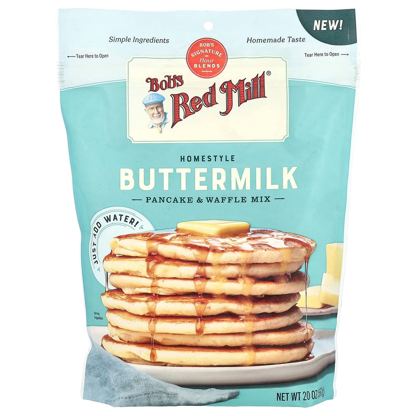 Delicious Homemade Pancakes & Waffles in Minutes - Bob's Red Mill Mix - Image 1