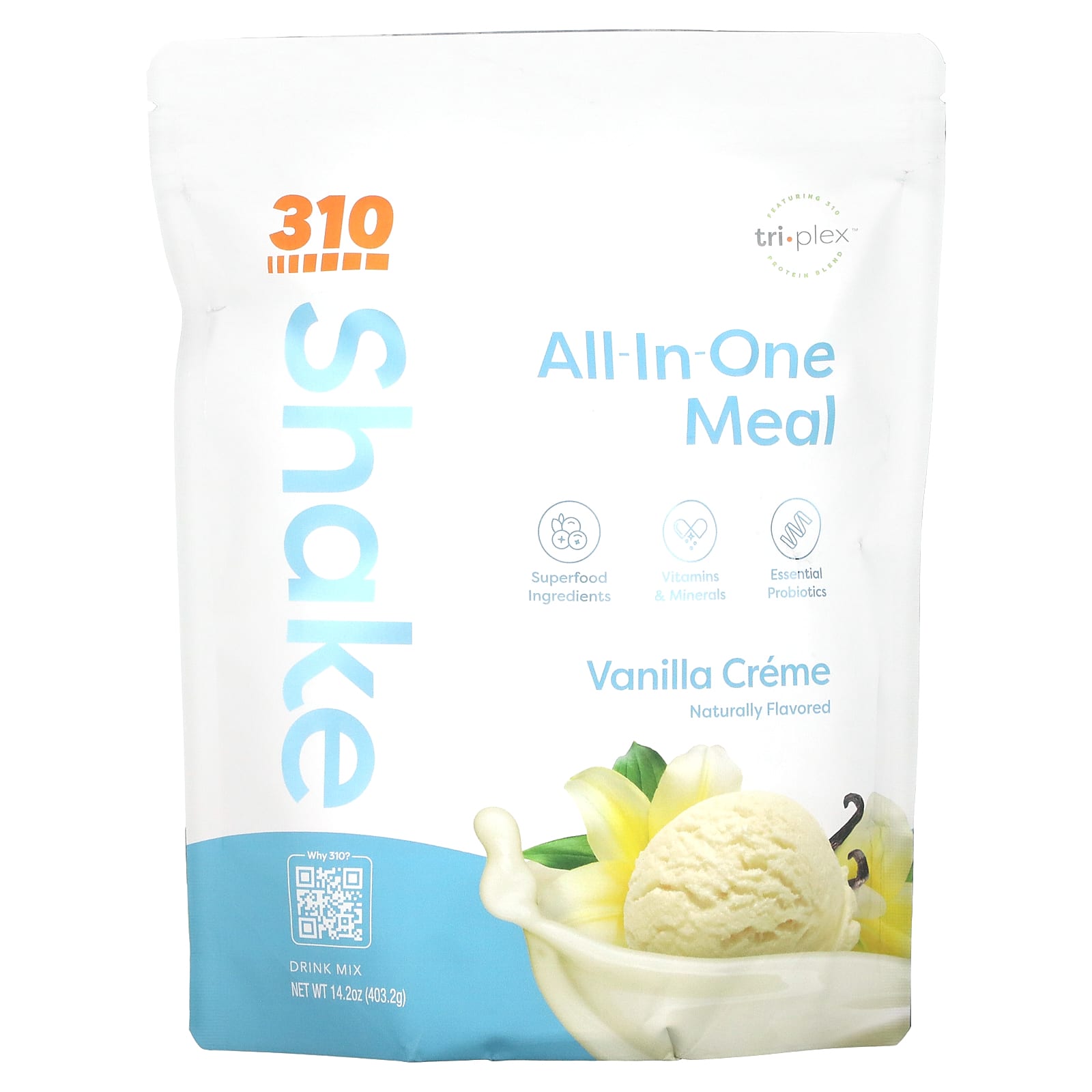 310 Nutrition All-In-One Meal Shake | Vanilla Creme, 14.2 oz - Image 1