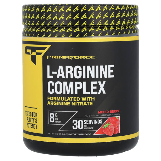 Primaforce, L-Arginine Complex, Mixed Berry, 8.6 oz (240 g) - Image 1