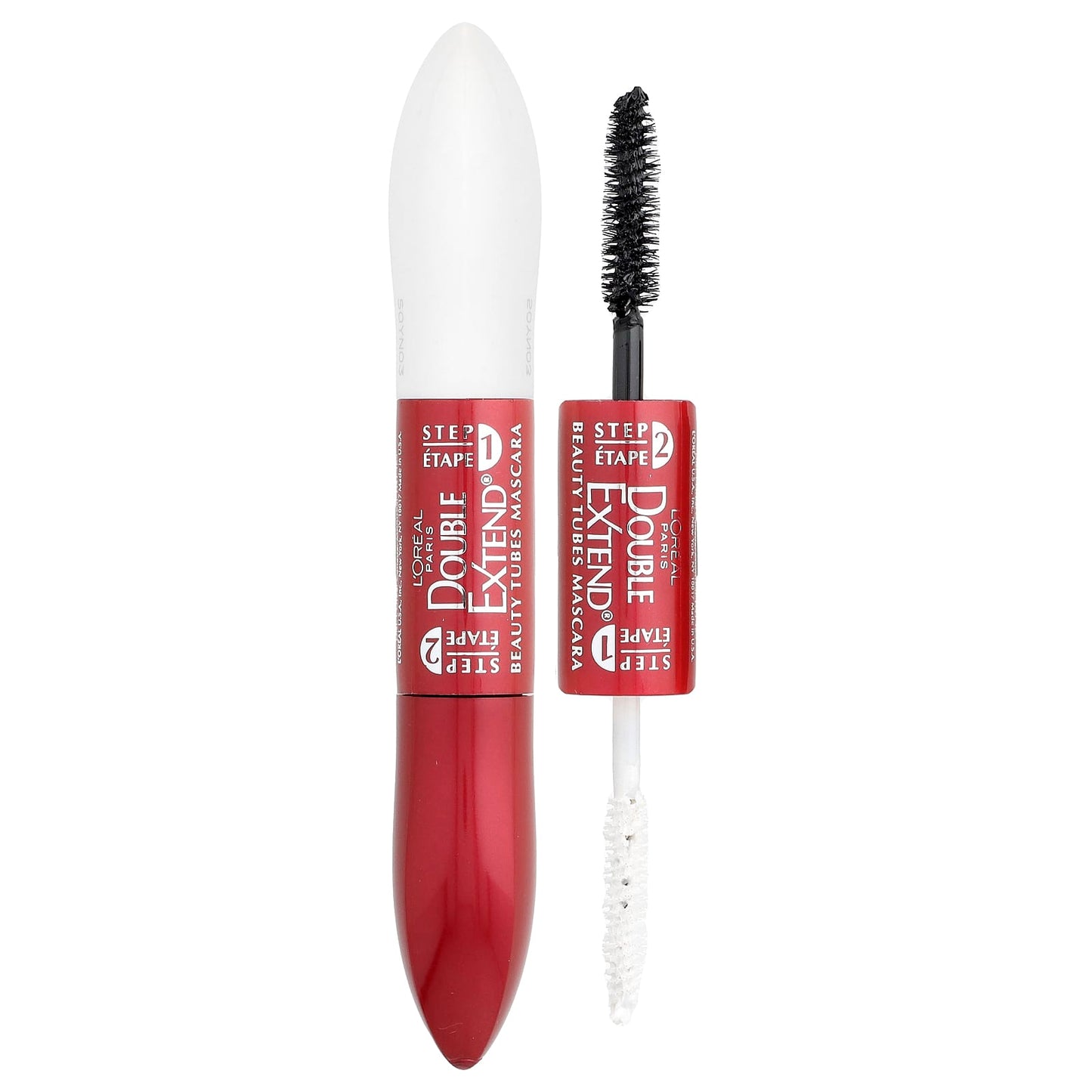 L'Oréal, Double Extend® Beauty Tubes® Mascara, 570 Black, 0.17 fl oz (5.2 ml) - Image 1