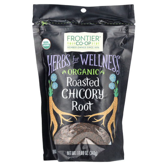 Organic Roasted Chicory Root by Frontier Co-op - 340g - Image 1