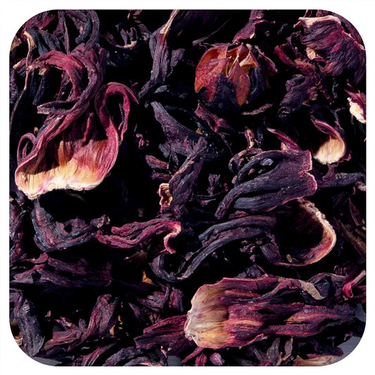 Starwest Botanicals, Organic Hibiscus Flower Petals, 1 lb (453.6 g) - Image 1