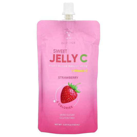 Everydaze Plant-Based Strawberry Jelly Drink, 150ml, 5 Calories, Vegan - Image 1
