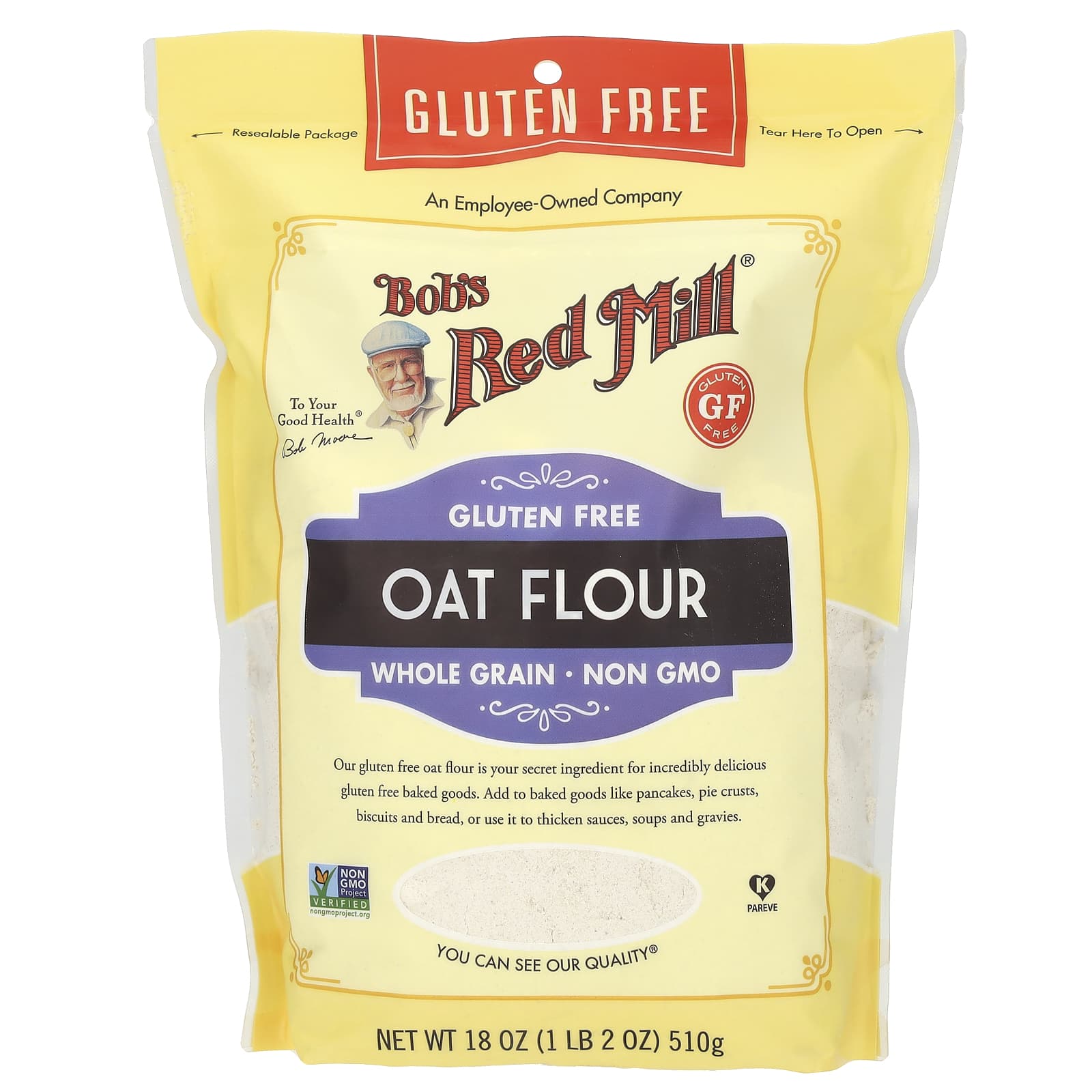 Gluten-Free Oat Flour for Delicious Baked Goods | Bob's Red Mill - Image 1