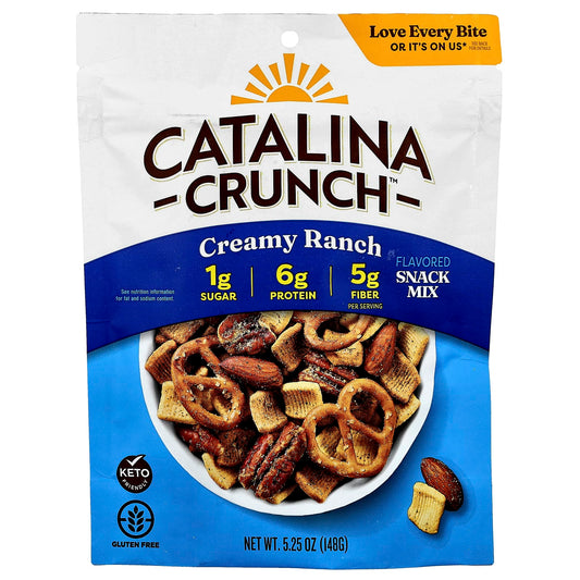 Creamy Ranch Catalina Crunch Snack Mix, Keto Friendly & Gluten Free - 5.25 oz - Image 1
