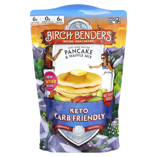 Low Carb Keto Pancake Mix by Birch Benders - 10oz - Image 1