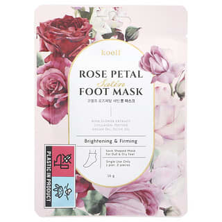 Rose Petal Satin Foot Mask by Koelf - Moisturize & Firm Feet