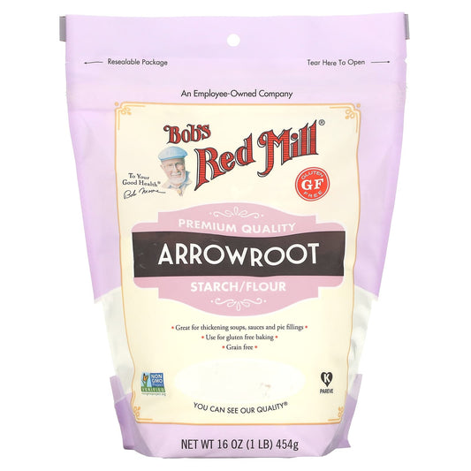 Gluten-Free Arrowroot Starch/Flour by Bob's Red Mill, 16 oz - Image 1