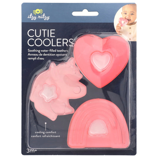 itzy ritzy Soothing Water-Filled Teething Toys for Babies 3+ Months - Image 1
