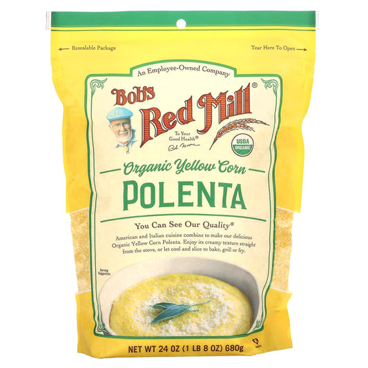 Organic Yellow Corn Polenta by Bob's Red Mill - 24 oz (680g) - Image 1