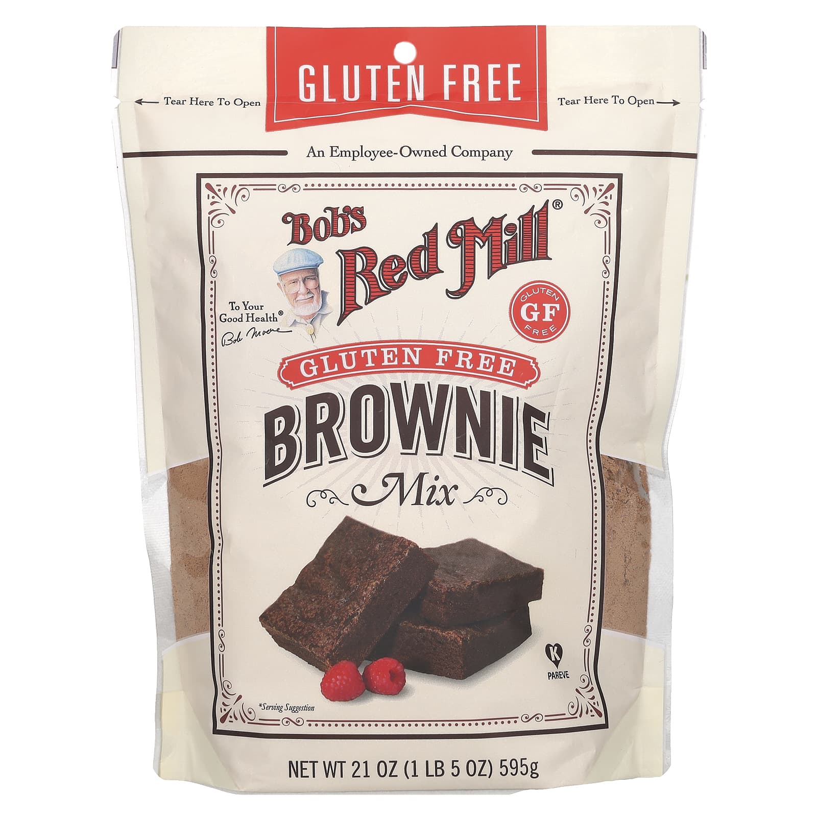 Gluten-Free Brownie Mix by Bob's Red Mill, 21 oz, Delicious & Easy - Image 1