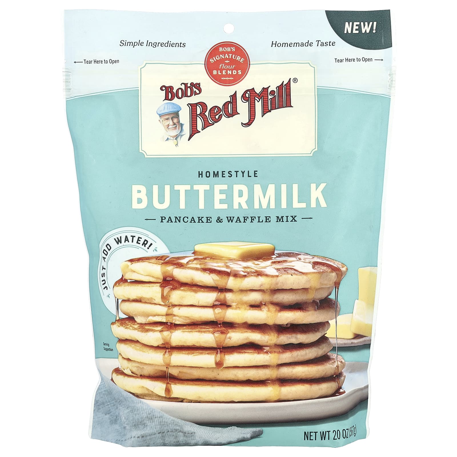 Delicious Homemade Pancakes & Waffles in Minutes - Bob's Red Mill Mix - Image 1