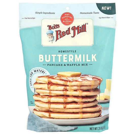 Delicious Homemade Pancakes & Waffles in Minutes - Bob's Red Mill Mix - Image 1