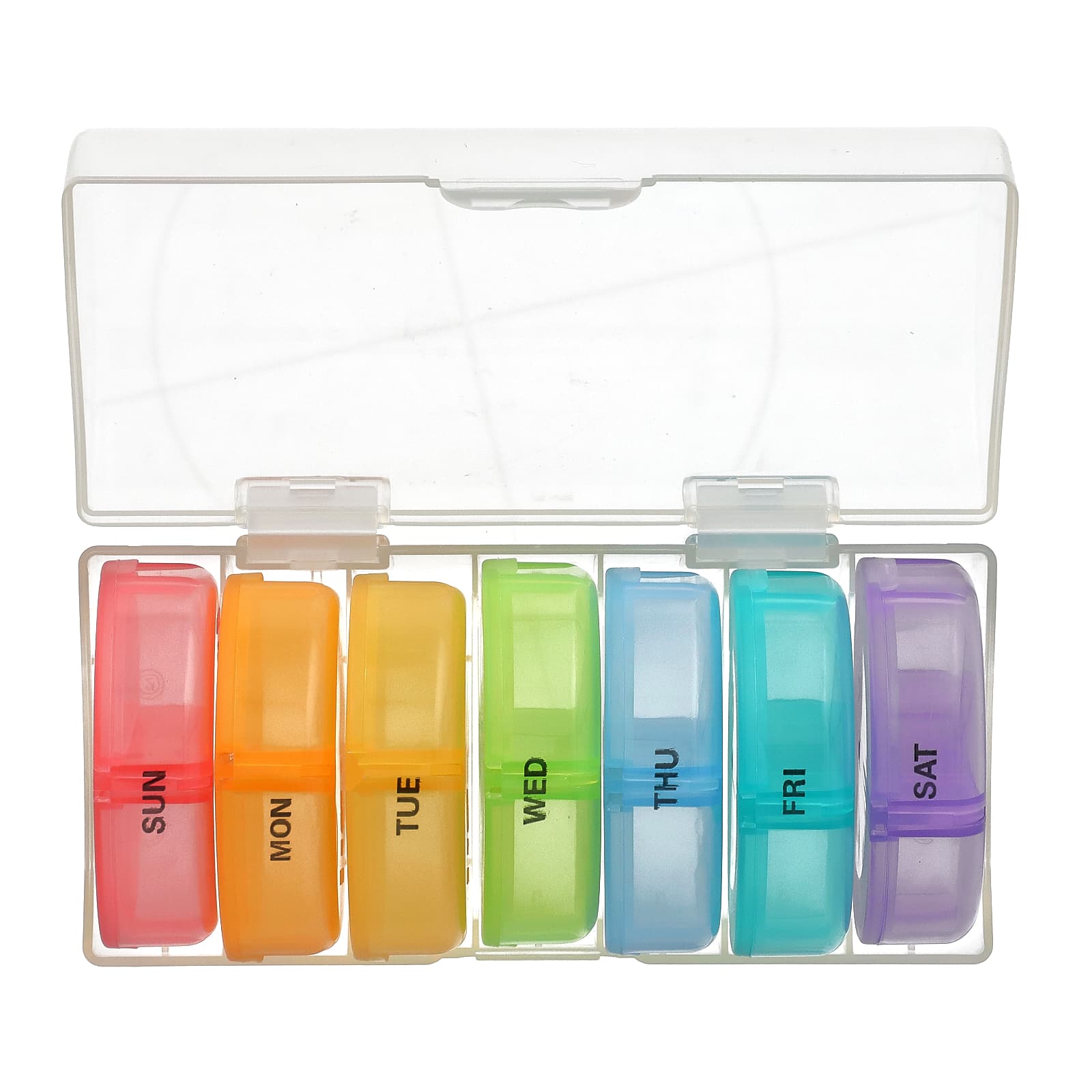 Ezy Dose Weekly Pill Planner - AM/PM Removable Container - Image 1