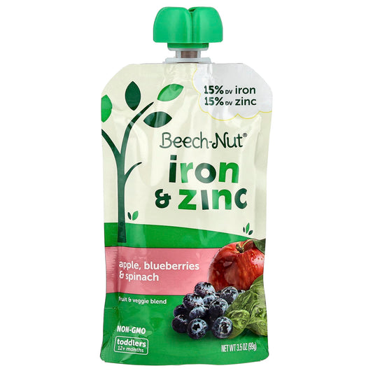 Nutritious Beech-Nut Fruit & Veggie Blend for Babies 12+ Months - Image 1