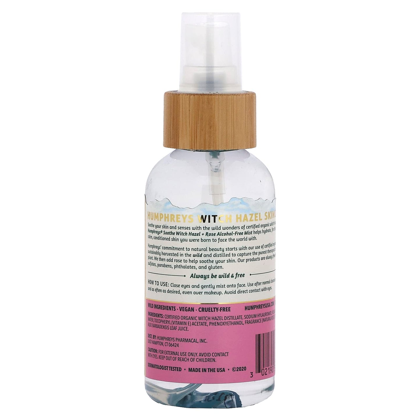 Certified Organic Witch Hazel Toner with Rose for Sensitive Skin - Image 2