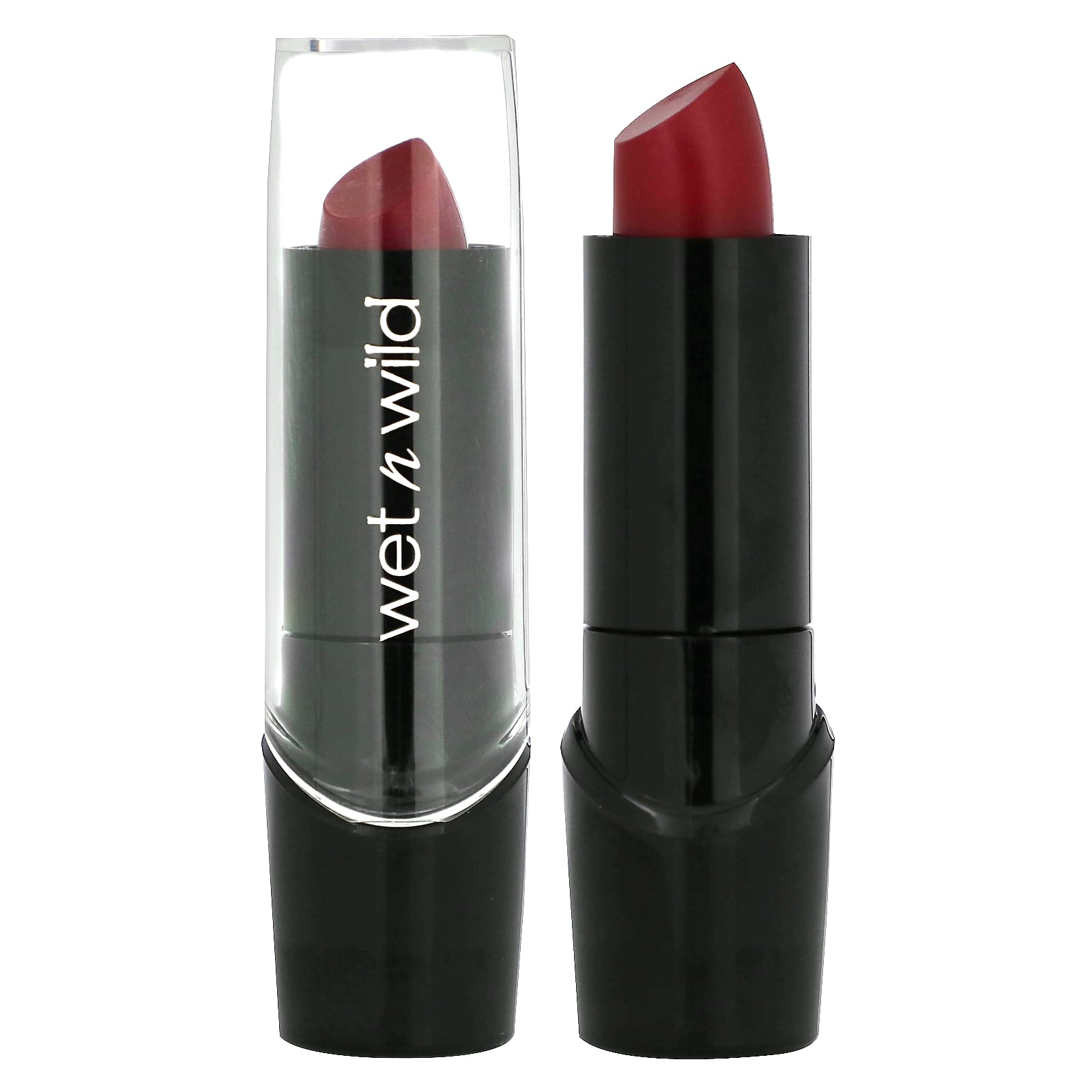 wet n wild, Silk Finish Lipstick, 538A Just Garnet, 0.13 oz (3.6 g) - Image 1