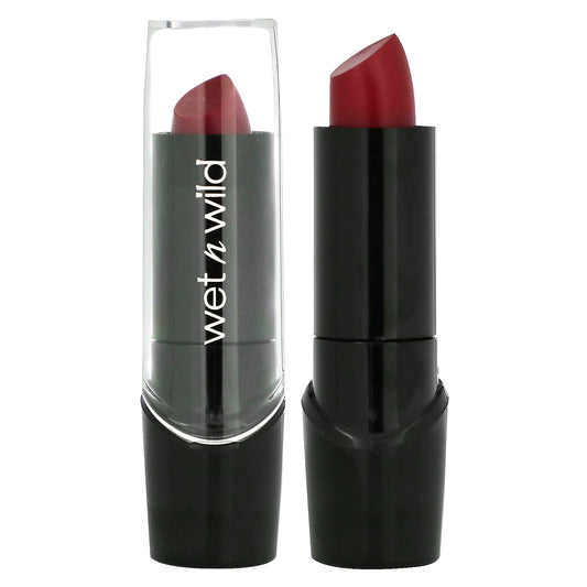 wet n wild, Silk Finish Lipstick, 538A Just Garnet, 0.13 oz (3.6 g) - Image 1