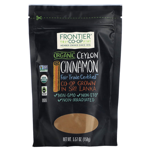 Organic Fair Trade Ceylon Cinnamon by Frontier Co-op, 5.57 oz - Image 1