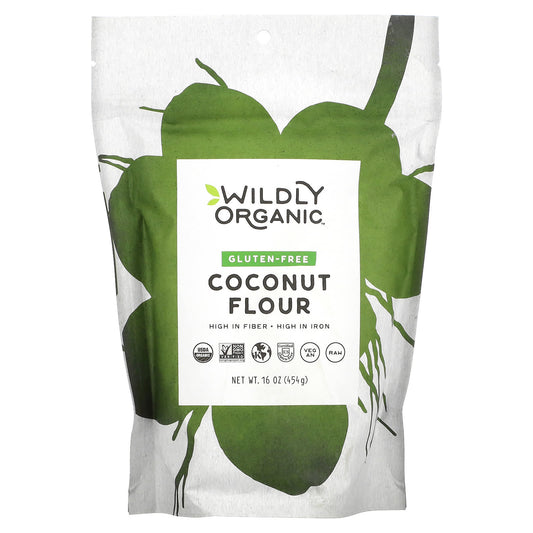 Wildly Organic, Gluten-Free Coconut Flour, 16 oz (454 g) - Image 1