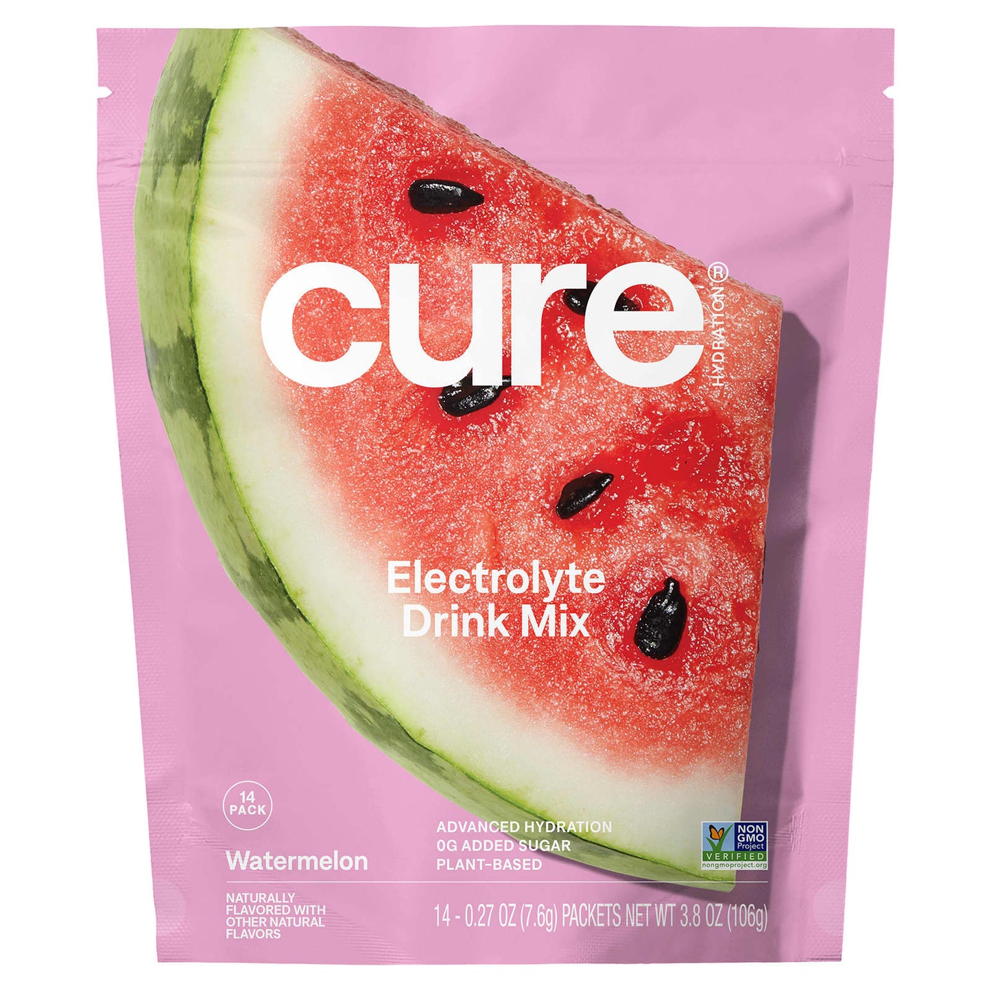 Hydrate With Nature, Replenish With Cure Hydration Watermelon - Image 1