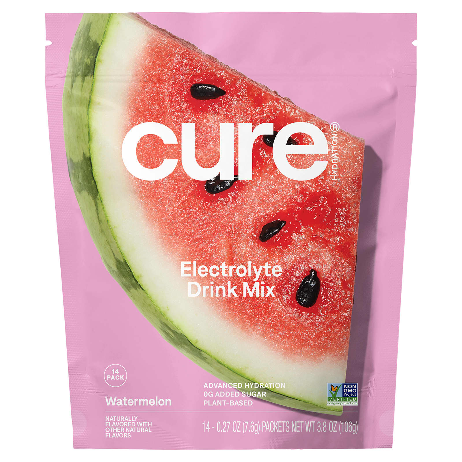 Hydrate With Nature, Replenish With Cure Hydration Watermelon - Image 1
