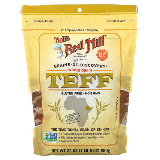 Whole Grain Teff from Bob's Red Mill - Gluten Free & Non GMO - Image 1