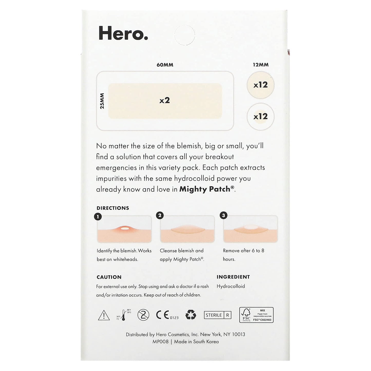 Hero Cosmetics Mighty Patch Variety Pack for Blemish Emergency - Image 2