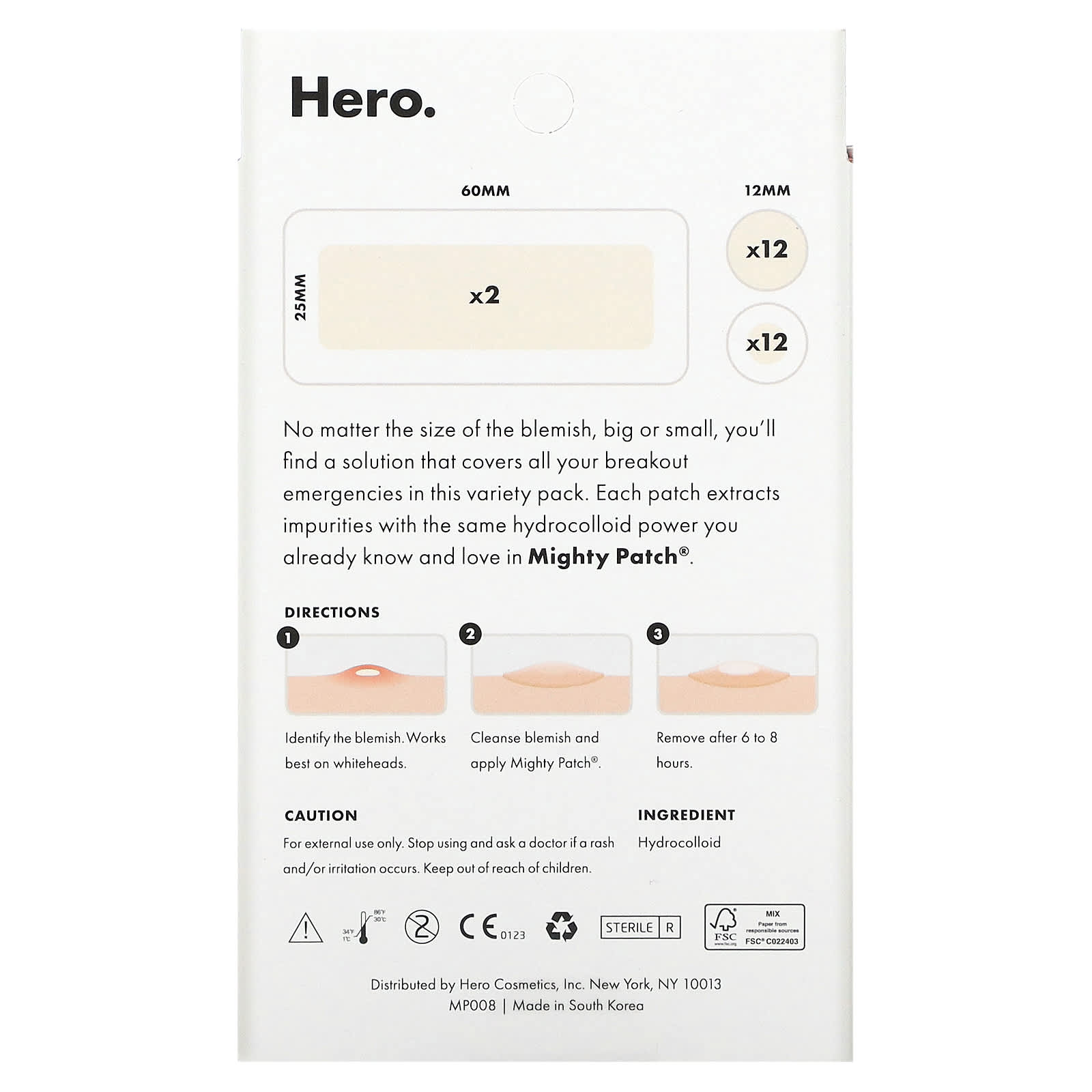 Hero Cosmetics Mighty Patch Variety Pack for Blemish Emergency - Image 2