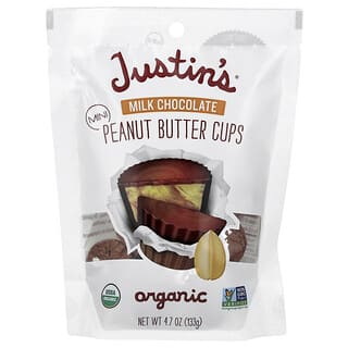Justin's Organic Mini Chocolate Peanut Butter Cups 4.7 oz