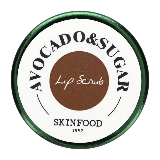 SKINFOOD, Lip Scrub, Avocado & Sugar, 0.5 oz (14 g) - Image 1