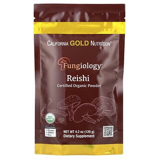 Certified Organic Reishi Mushroom Powder by California Gold Nutrition