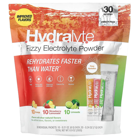 Hydralyte Electrolyte Powder - Rehydrate Faster, Natural Flavors - Image 1