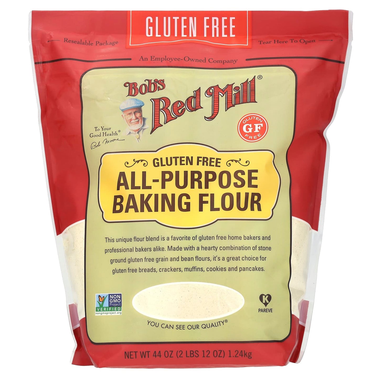Bob's Red Mill Gluten Free All-Purpose Baking Flour, 44 oz - Image 1