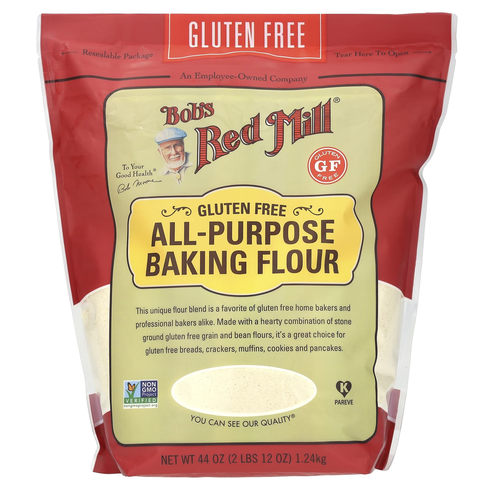 Bob's Red Mill Gluten Free All-Purpose Baking Flour, 44 oz - Image 1