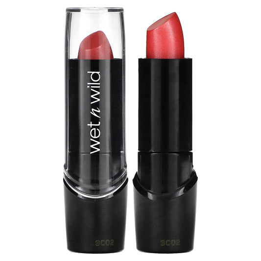 wet n wild, Silk Finish Lipstick, 512B Sunset Peach, 0.13 oz (3.6 g) - Image 1