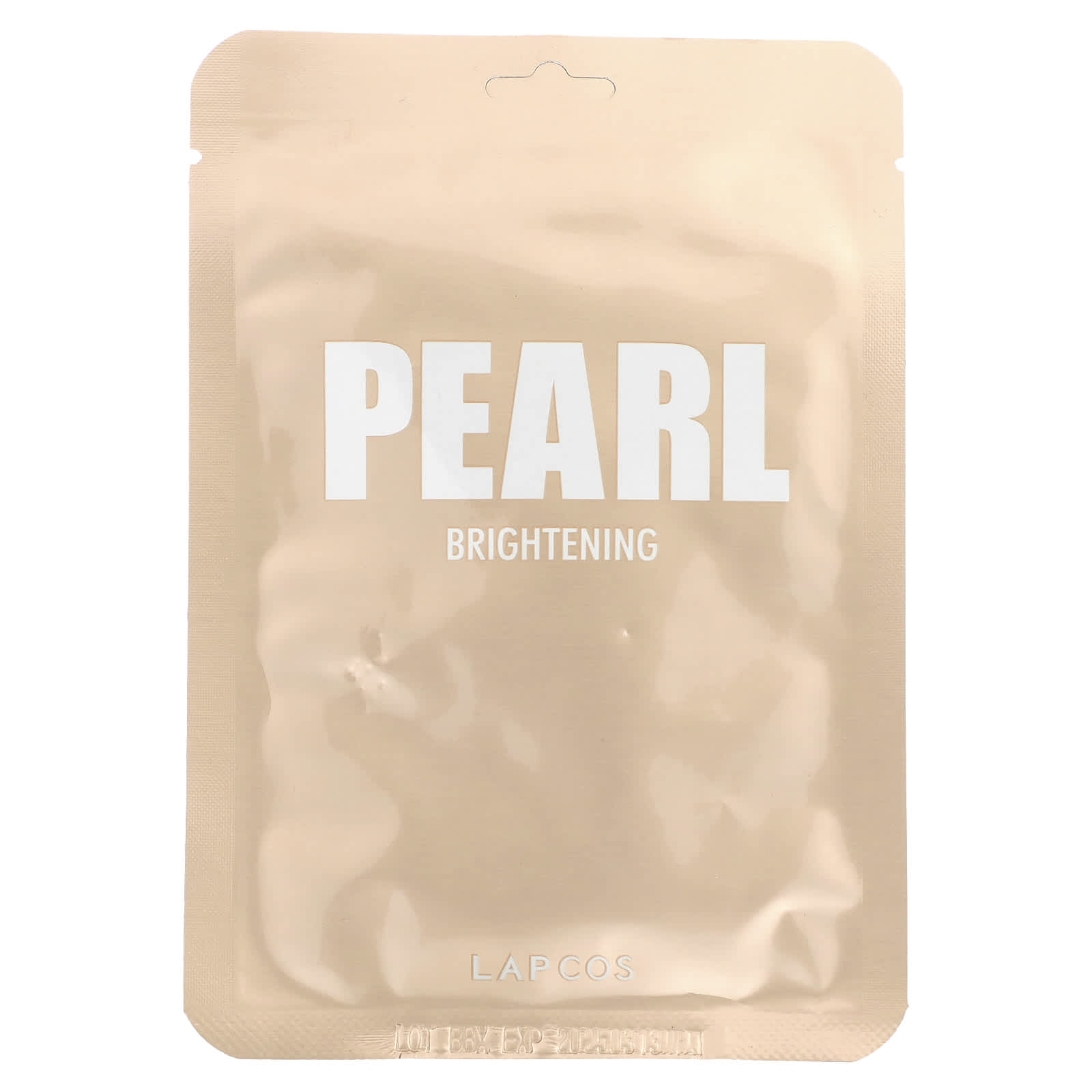 Lapcos, Pearl Beauty Sheet Mask, Brightening, 1 Sheet, 0.81 fl oz (24 ml) - Image 1